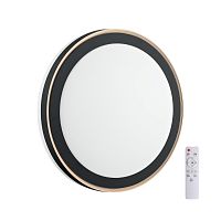 7620/DL PALE SN 000 Светильник пластик/черный/медный LED 48Вт 3000-6300K D390 IP43 пульт ДУ AKUNA