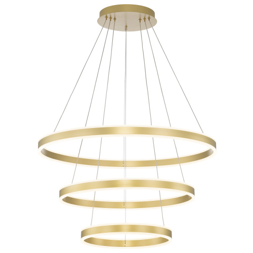 Citilux Дуэт CL719682 LED Люстра подвесная с пультом Золото фото 2 Citilux Дуэт CL719682 LED Люстра подвесная с пультом Золото фото 2