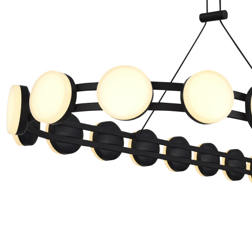 SL6610.403.26 Светильник подвесной ST-Luce черный/белый LED 1*50W 4000K MONRO фото 5