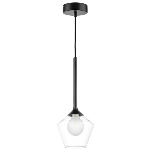 801201 Люстра VETRO 1х6W(led) G9 ЧЕРНЫЙ/ПРОЗРАЧНЫЙ 801201 Люстра VETRO 1х6W(led) G9 ЧЕРНЫЙ/ПРОЗРАЧНЫЙ