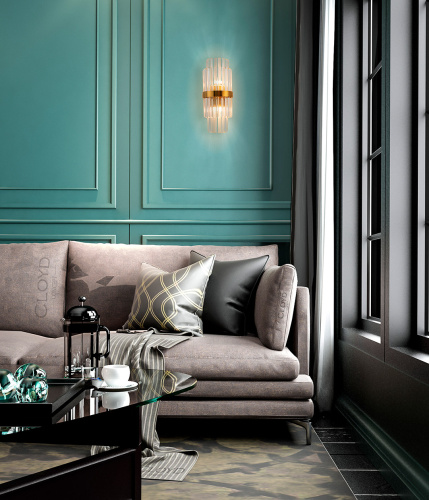 Бра Cloyd BROTIGAN-B W2 / выс. 55 см - латунь (арт.20205) Бра Cloyd BROTIGAN-B W2 / выс. 55 см - латунь (арт.20205)