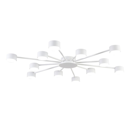 8343/12C COMFI LN26 252 белый, металл Люстра GX53 LED 12*7W 220V TORINA фото 4