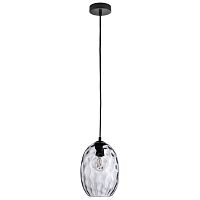 806121 Подвес NUBELLA 1х12W (led) E27 ЧЕРНЫЙ/ПЕПЕЛЬНЫЙ