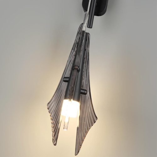 5442/6WL L-VISION ODL_EX26 059 черный/дымчатый/металл/стекло/акрил Бра LED 6W 3000K 633Лм AFALINA фото 6 5442/6WL L-VISION ODL_EX26 059 черный/дымчатый/металл/стекло/акрил Бра LED 6W 3000K 633Лм AFALINA фото 6