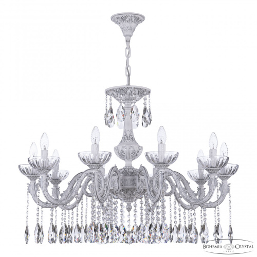 Люстра с хрустальными подвесками AL79101/10/300 A WMN P Clear/M-1H Bohemia Ivele Crystal (Богемия Ивеле Кристалл) Люстра с хрустальными подвесками AL79101/10/300 A WMN P Clear/M-1H Bohemia Ivele Crystal (Богемия Ивеле Кристалл)