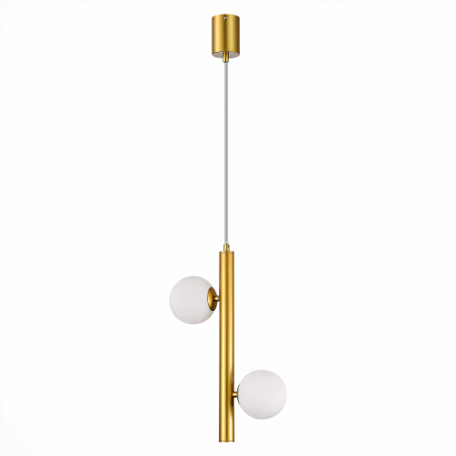 SL1185.203.02 Подвес ST-Luce Золотистый/Белый G9 2*5W ASOLO фото 3