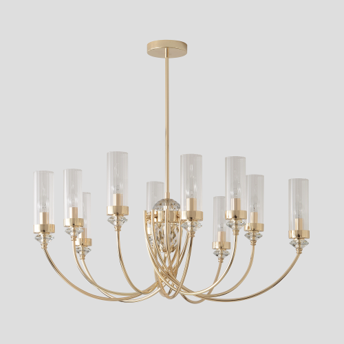 Crystal Lux Люстра Crystal Lux SECRET SP10 GOLD фото 4 Crystal Lux Люстра Crystal Lux SECRET SP10 GOLD фото 4