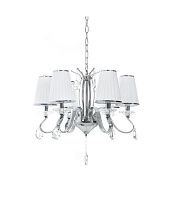 Хрустальная подвесная люстра Lumina Deco Finezzia LDP 9267-6 CHR