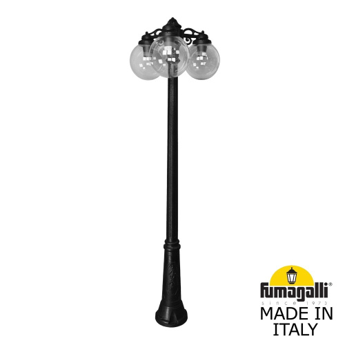Fumagalli Садово-парковый фонарь FUMAGALLI RICU BISSO/G250 3L DN G25.157.S30.AXE27DN Fumagalli Садово-парковый фонарь FUMAGALLI RICU BISSO/G250 3L DN G25.157.S30.AXE27DN