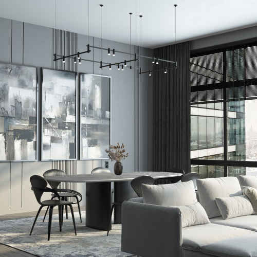 Esthetic Magnetic Трековый светильник 3W 3000K (чёрный) 85116/01 фото 7