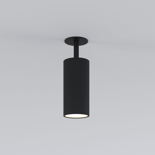 Встраиваемый светодиодный светильник Diffe черный 25066/LED фото 2