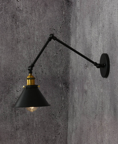 Бра Lumina Deco Gubi LDW B005-2 BK фото 4