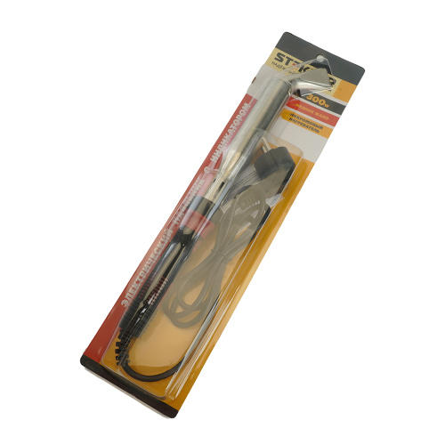 Паяльник с индикатором  300W, нихромовый нагреватель, долговечное жало, 230В, STEKKER  PLE301-300 фото 10