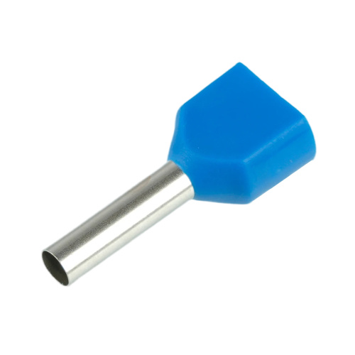 LD406-2512 Наконечник штыревой втулочный изолированный НШВИ(2) 2,5-12 (упаковка 100 шт) фото 8