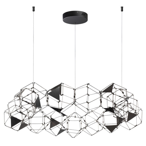 5087/68L L-VISION ODL25 293 черный хром/металл Люстра LED 68W 4000K 3740Лм TRELLIS фото 5 5087/68L L-VISION ODL25 293 черный хром/металл Люстра LED 68W 4000K 3740Лм TRELLIS фото 5