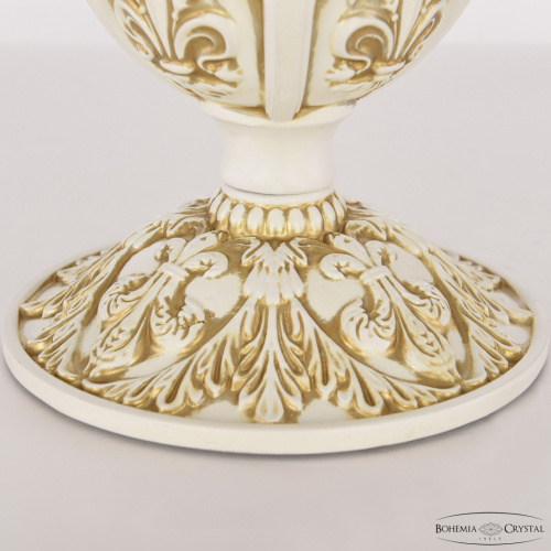 Настольная лампа с костяным фарфором AL79100L/15 WMG P1 Angel Bohemia Ivele Crystal (Богемия Ивеле Кристалл) фото 4 Настольная лампа с костяным фарфором AL79100L/15 WMG P1 Angel Bohemia Ivele Crystal (Богемия Ивеле Кристалл) фото 4