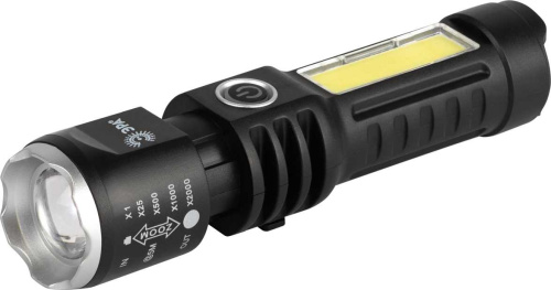 Светодиодный фонарь ЭРА UA-403 универсальный аккумуляторный 5 Вт LED + 3 Вт COB оптический Zoom 4 режима USB type C Б0069805 фото 10 Светодиодный фонарь ЭРА UA-403 универсальный аккумуляторный 5 Вт LED + 3 Вт COB оптический Zoom 4 режима USB type C Б0069805 фото 10