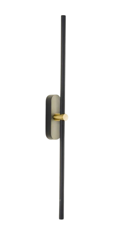 Бра настенное черное LED 12Вт 68см Zortes MAVY ZRS.90610.03