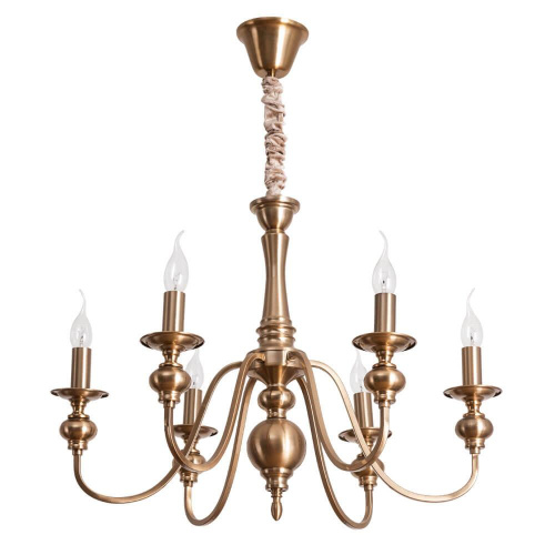 Подвесная люстра Arte Lamp Passoni A6097LM-6PB Подвесная люстра Arte Lamp Passoni A6097LM-6PB