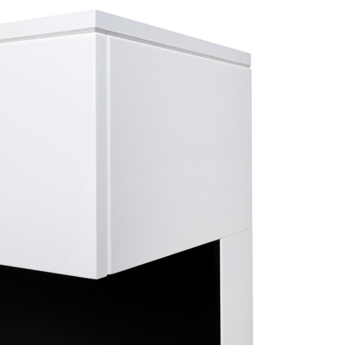 Каминокомплект MODERN/МОДЕРН Белый матовый с очагом Электроочаг CASSETTE/КАССЕТА 630 фото 5