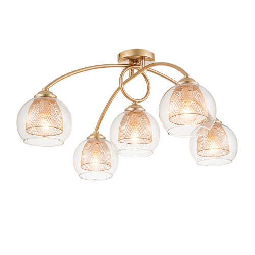 Потолочный светильник Escada 284/5 E14*40W Champagne gold Потолочный светильник Escada 284/5 E14*40W Champagne gold