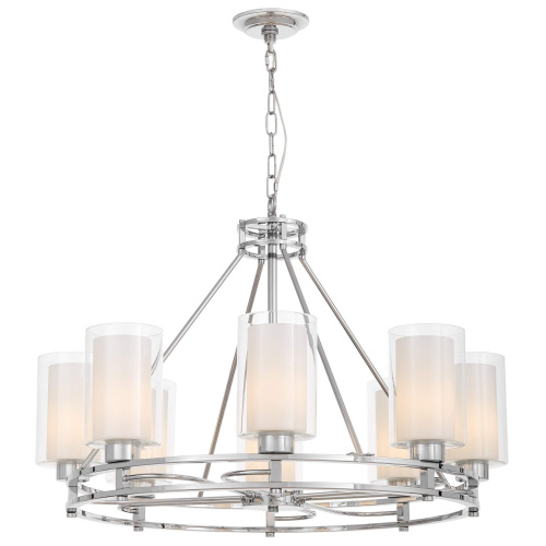 Подвесной светильник Lumina Deco Marietta LDP 8025-8 CHR+WT фото 5 Подвесной светильник Lumina Deco Marietta LDP 8025-8 CHR+WT фото 5