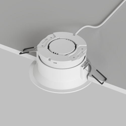 Встраиваемый светильник INER, до 15 Вт LED, GX53, IP20, алюминий, белый фото 4 Встраиваемый светильник INER, до 15 Вт LED, GX53, IP20, алюминий, белый фото 4