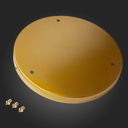 SL001.203.03 Потолочное крепление на 3 лампы (круглое) ST-Luce Золотистый SL1 фото 5