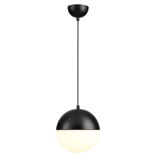 4958/1A PENDANT ODL22 393 черный/металл/белый/стекло Подвес E27 1*40W PINGA 4958/1A PENDANT ODL22 393 черный/металл/белый/стекло Подвес E27 1*40W PINGA