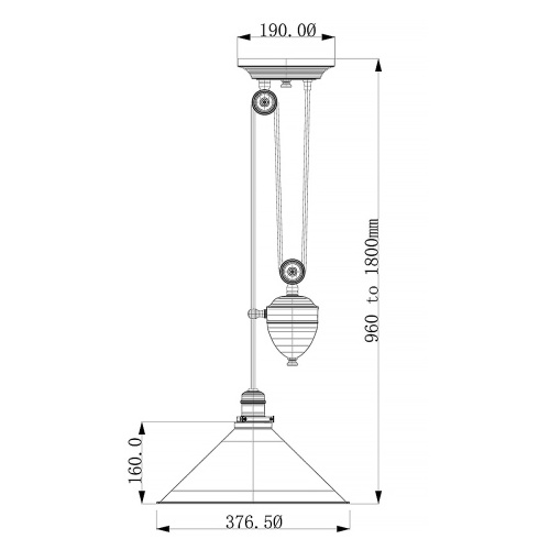 Подвесной светильник Elstead Lighting PV-P-PN фото 7