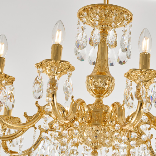 Люстра с хрустальными подвесками AL78101/10/250 A G Bohemia Ivele Crystal (Богемия Ивеле Кристалл) фото 4