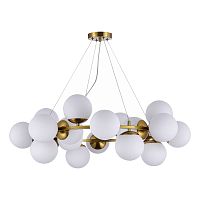 SLE1191-203-20 Светильник подвесной Золотистый/Белый E27 20*60W FRATTA