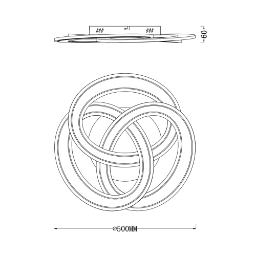 Потолочный светильник Escada 10243/3 LED*140W White фото 6 Потолочный светильник Escada 10243/3 LED*140W White фото 6
