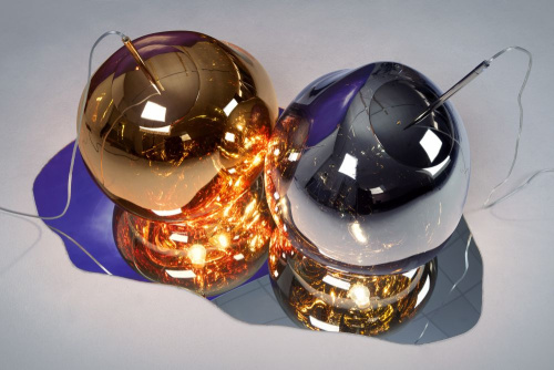 Подвесной светильник Melt Mini Chrome Led фото 3