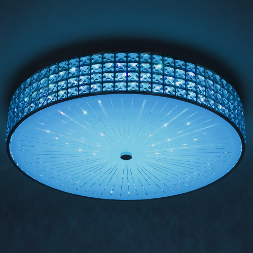 Citilux Портал CL32410G1 LED RGB Люстра хрустальная с пультом Хром фото 13 Citilux Портал CL32410G1 LED RGB Люстра хрустальная с пультом Хром фото 13