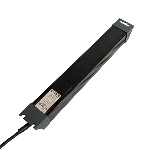 Сетевой фильтр 4-местный с/з STEKKER 3x1мм2, 3 м, 250В, 16А, серия Techno, HM22-41-03, черный фото 2