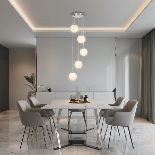 Citilux Адам Смарт CL228A051 RGB LED Умная каскадная люстра Матовый Хром фото 13 Citilux Адам Смарт CL228A051 RGB LED Умная каскадная люстра Матовый Хром фото 13