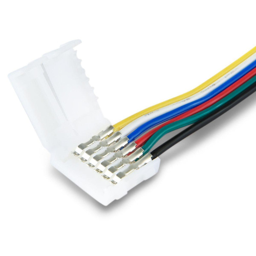 Коннектор гибкий Ambrella Illumination LED Strip для светодиодной ленты 5050 (5шт) GS7851 Коннектор гибкий Ambrella Illumination LED Strip для светодиодной ленты 5050 (5шт) GS7851