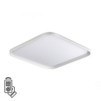 7750/95L MITRA LED SN 544 Светильник металл/PMMA/белый LED 95Вт 3000-6000К 495х495 IP20 пульт ДУ BETA