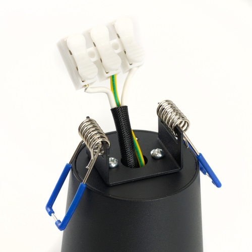 Светильник потолочный Feron ML185 Barrel BELL MR16 35W, 230V, GU10, чёрный фото 6