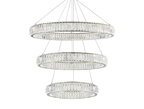 Вертикальная композиция Newport 8240 из трех колец хром №10 S8240_028CH