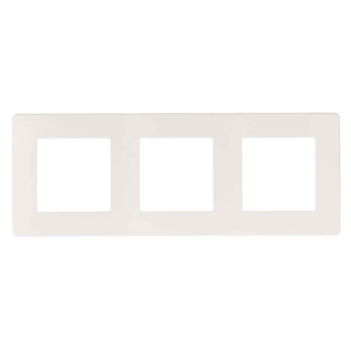 Рамка 3-постовая ЭРА 12 сатин белый 12-5103-01 Б0052519 Рамка 3-постовая ЭРА 12 сатин белый 12-5103-01 Б0052519
