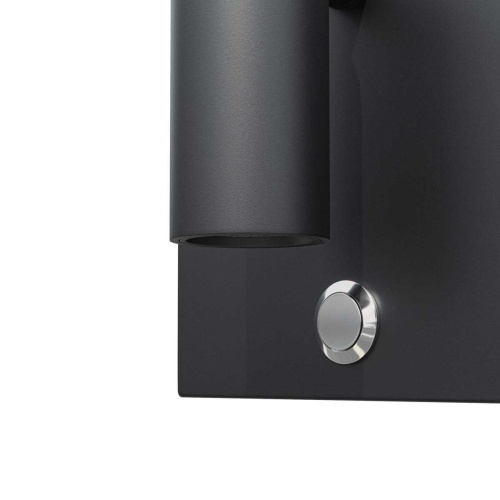 Бра 3W 277LM 3000K, черный Omega Lightstar 200937 фото 4