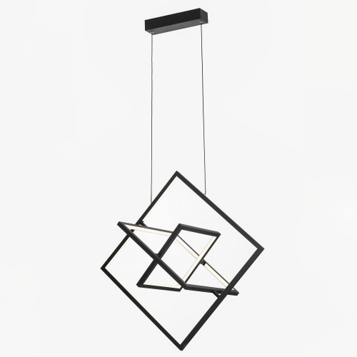 Citilux Cube CL719241 Подвесная светодиодная люстра Чёрная фото 2 Citilux Cube CL719241 Подвесная светодиодная люстра Чёрная фото 2