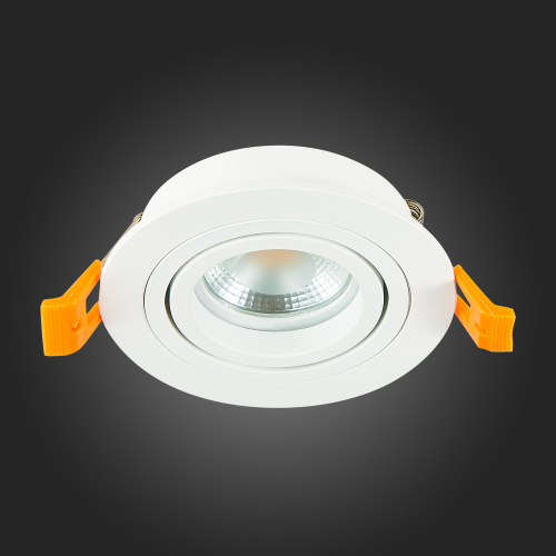 ST251.518.01 Св-к встр. Белый GU10 1*50W  IP20 L90xW90xH27 220V Без ламп Встраиваемые светильники фото 8