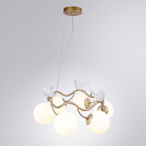 Подвесная люстра Arte Lamp Camomilla A9712LM-6SG фото 2