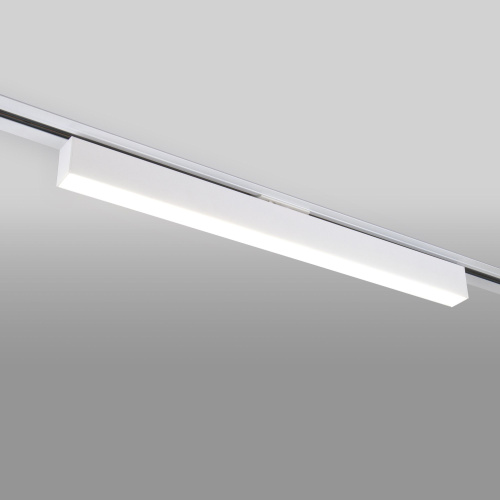 Трековый светодиодный светильник для однофазного шинопровода X-Line 20W 4200K белый матовый X-Line белый матовый 20W 4200K (LTB54) однофазный фото 4
