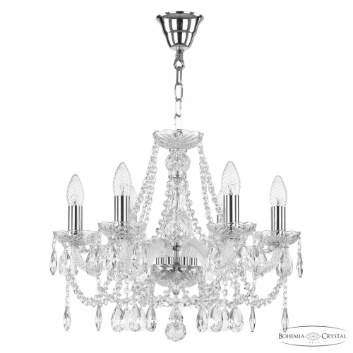Люстра хрустальная 107/6/165 Ni Bohemia Ivele Crystal (Богемия Ивеле Кристалл)