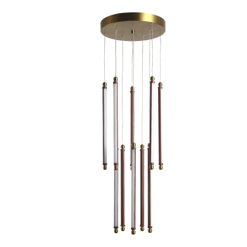 Уценка SL6225.303.10 Светильник подвесной ST-Luce Латунь/Терракотовый, Белый LED 10*6,5W 3000K BRICK фото 5