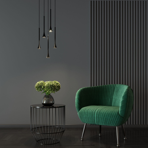 Светильник подвесной светодиодный Hall 5W 4000K черный 50314 LED фото 2 Светильник подвесной светодиодный Hall 5W 4000K черный 50314 LED фото 2